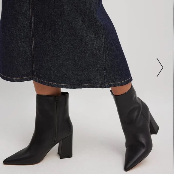 NA-KD Ankle Leather Boots - Picture 8 of 8